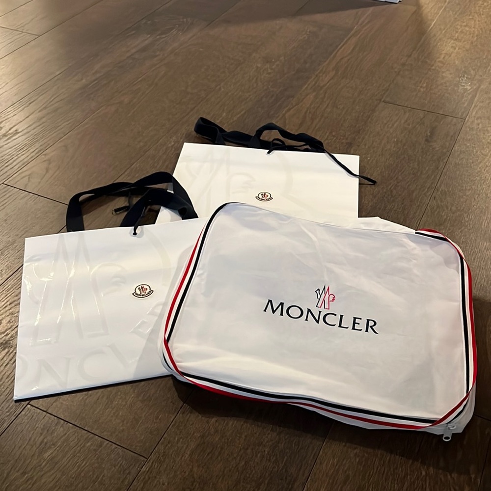 Moncler Shopping Bags